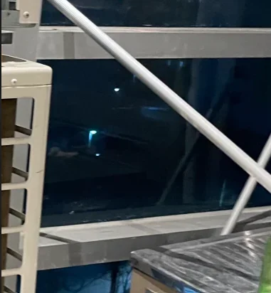 고압환풍기 시공 전 사진 2 - 설치 구멍 크기, 전원 사양, 배기 저항 확인